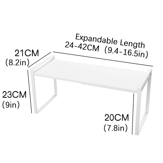 Adjustable Under Sink & Cabinet Storage Rack