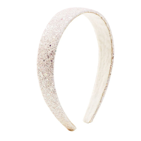Princess Glitter Wide Headband