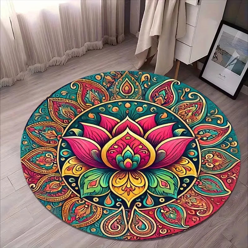 Bohemian Round Rug