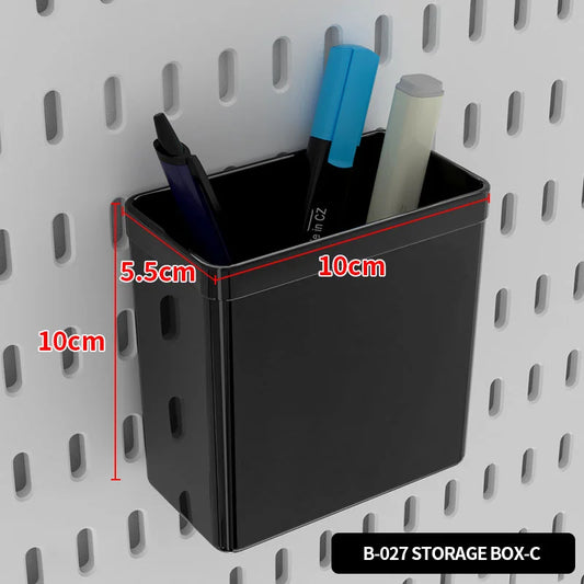 Desktop Pegboard Storage Organizer Kit