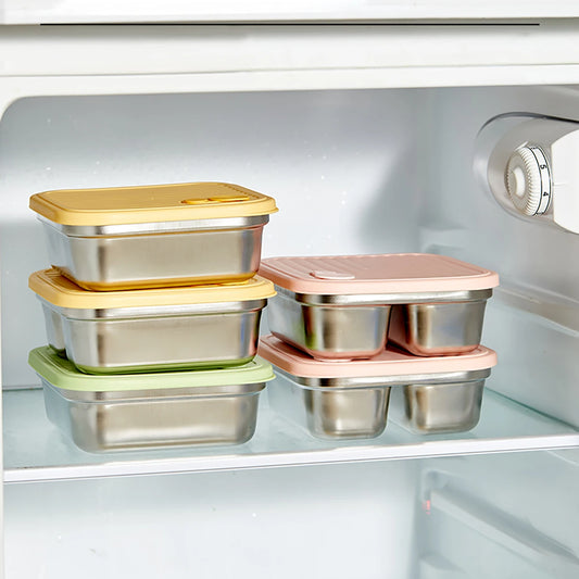 Stackable Leak-Proof Food Container for Meals, Fruits & Salads