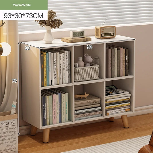 Multi-Tier Wooden Bookcase
