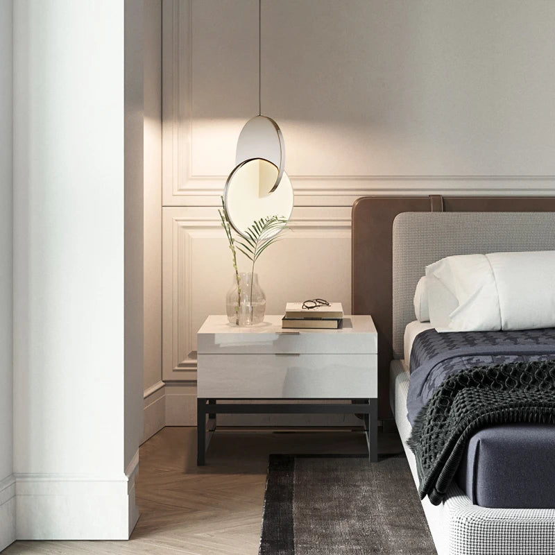 Gold & Silver Hanging Lamp