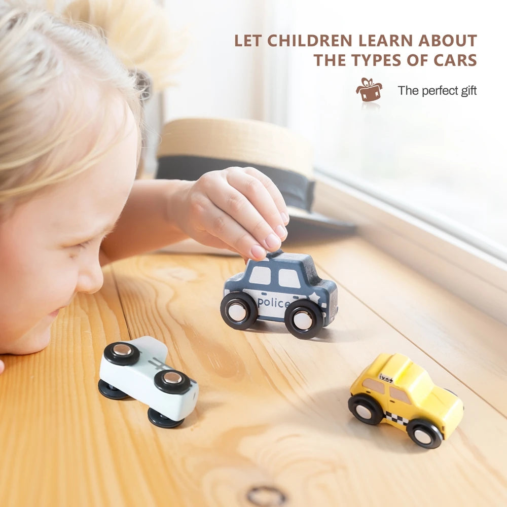 Wooden 3D Car Puzzle