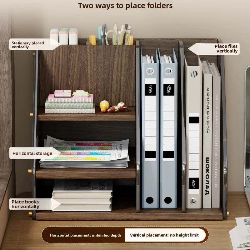 Multifunctional File & Document Storage Shelf