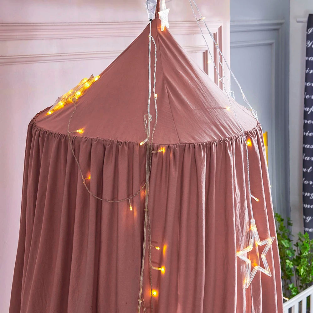 Kids Bed Canopy with Mosquito Net