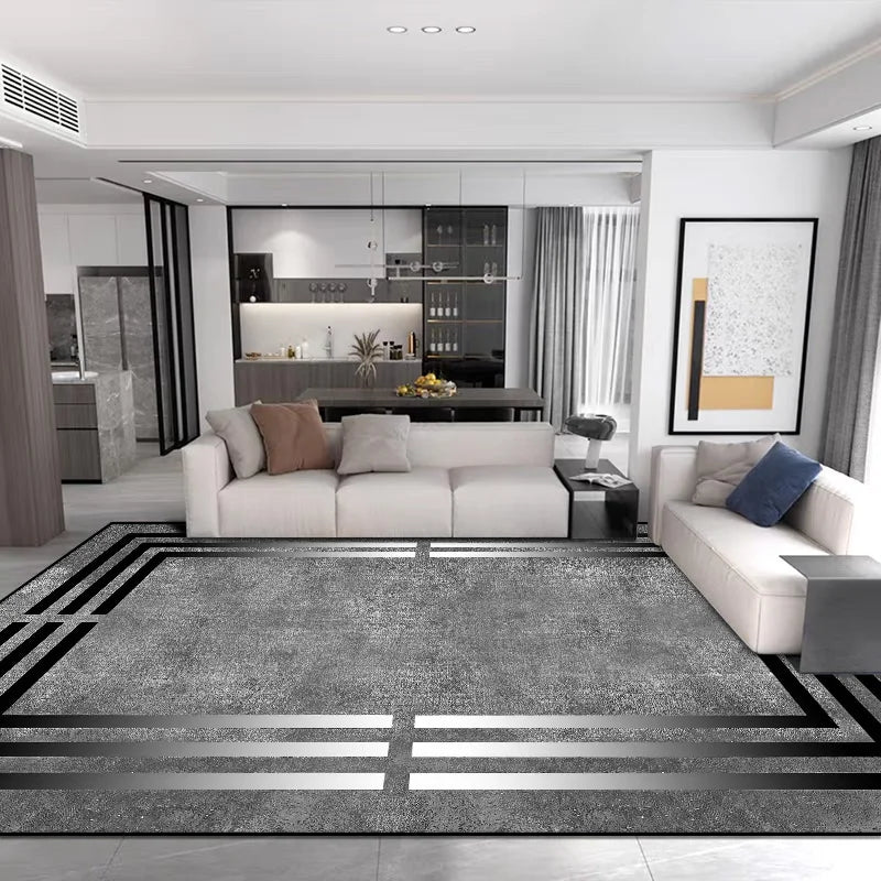 Modern Non-Slip Flannel Rug