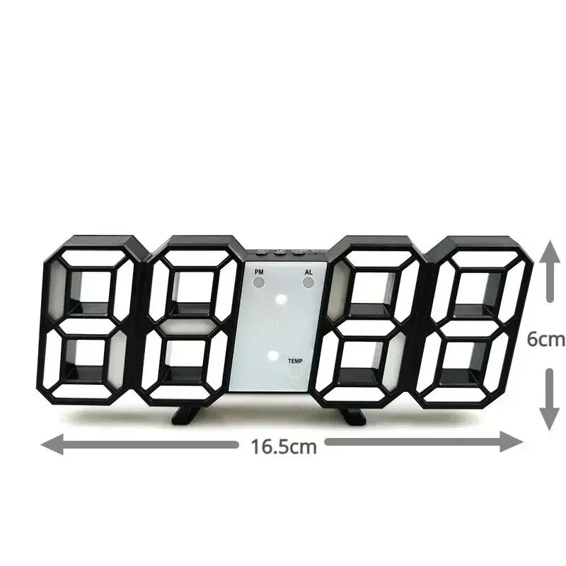 Modern LED Digital Wall & Desk Clock