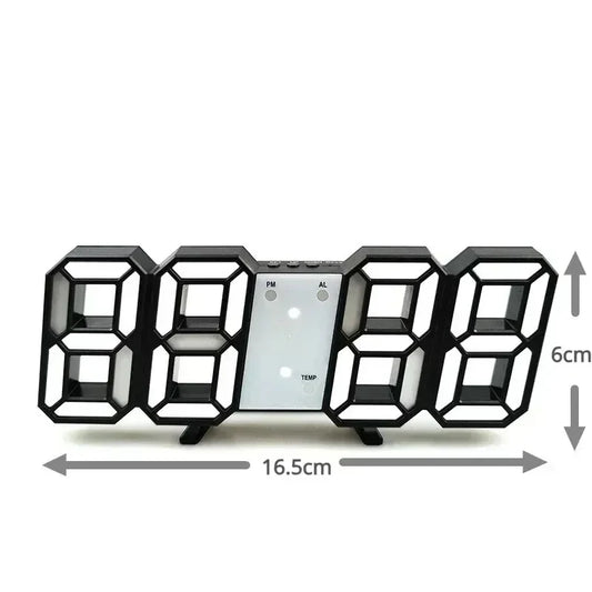 Modern LED Digital Wall & Desk Clock