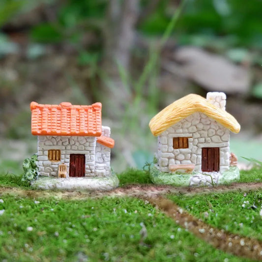 Mini Resin Fairy Garden House Ornament