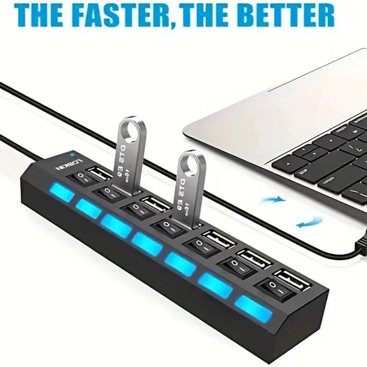 4/7-Port USB 2.0 Hub