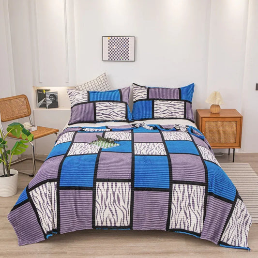 Soft Lightweight Throw for Home & Travel