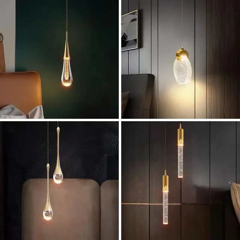 Crystal LED Pendant Light