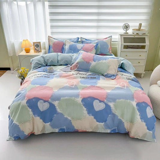 4-Piece Brushed Microfiber Bedding Set