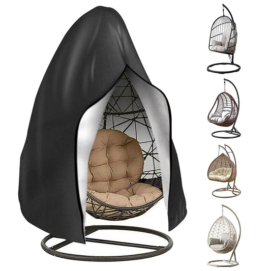 Waterproof Hanging Egg Chair Cover with Zipper