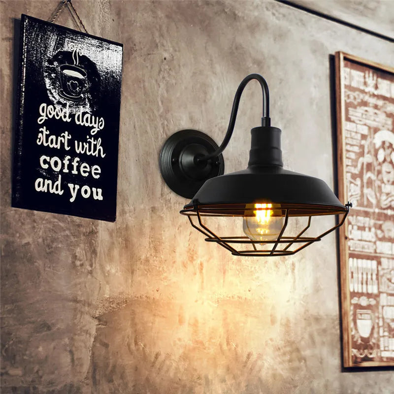 Vintage Farmhouse Wall Lamp