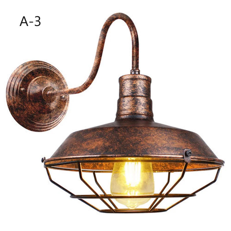 Vintage Farmhouse Wall Lamp