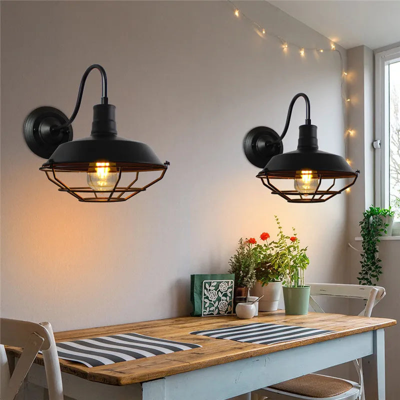 Vintage Farmhouse Wall Lamp