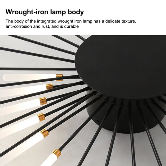 Hanranhanmodern LED Ceiling Light,42-Light Heads Flower Shape Ceiling Lights,Living Room Light Fixtures