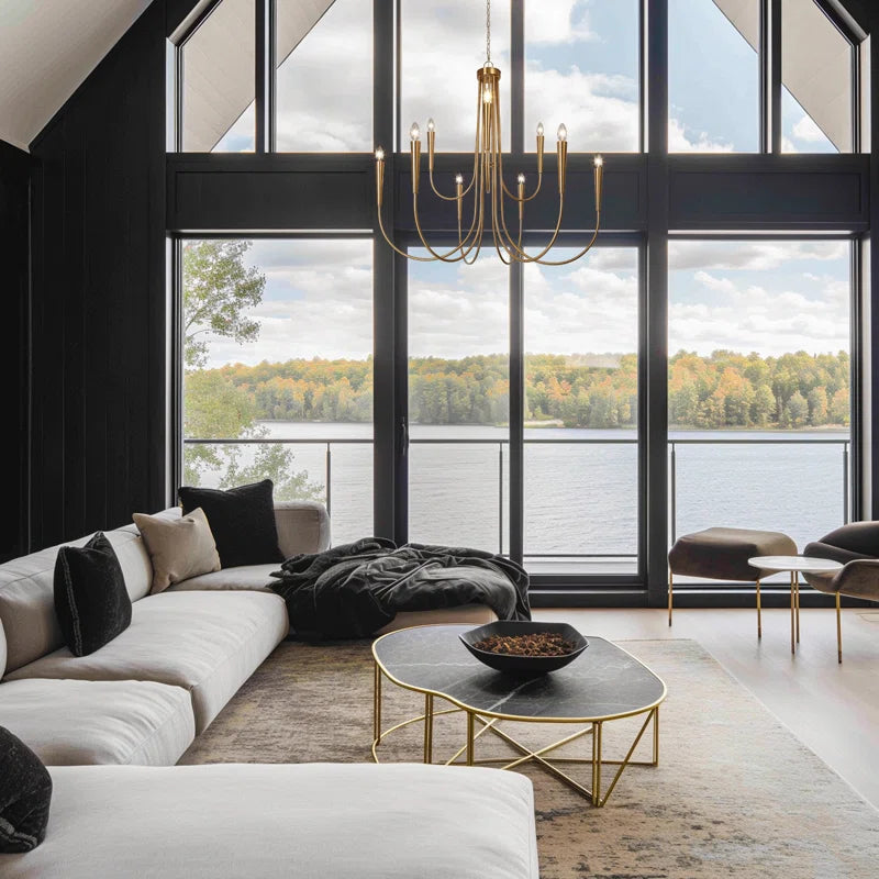 Otho 9 - Light Oversize 41In Candle Style Classic Chandelier UL Certified