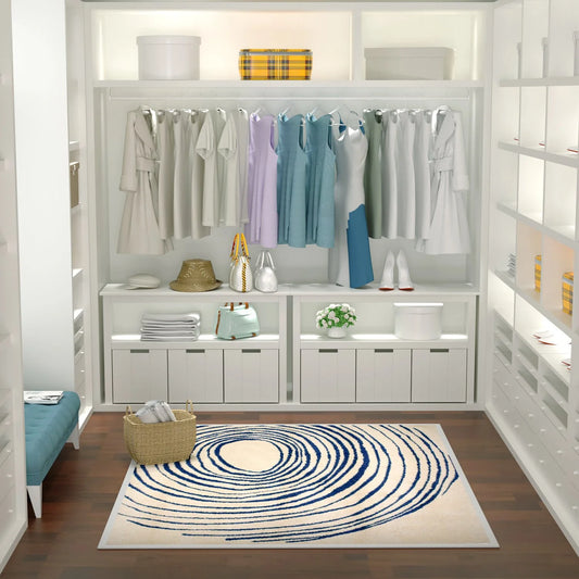 Kids Toy Storage, Cubes Storage Bins with 3 Drawers, White Toy Box with Shelves and Wheels