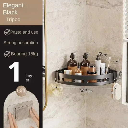 Bathroom Shower  Shelf (Black)
