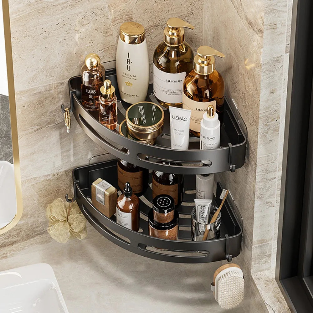 Bathroom Shower  Shelf (Black)