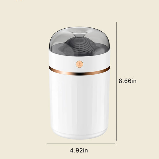 Big Holiday Deals!  Smart Thermostatic Humidifier {1.5L Water Tank}. Quiet Humidifier for Bedrooms and Large Rooms - Colorful Color-Changing Ambient Light, Whole House Humidifier