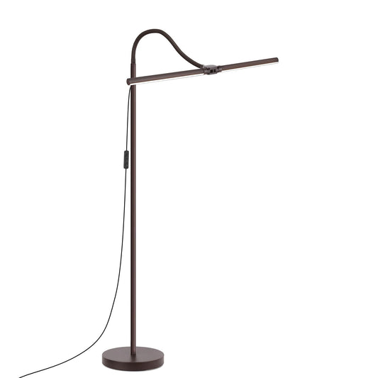 Floor Lamp, 15W/1800LM Bright LED Floor Lamp with Double Head, Adjustable Goo...