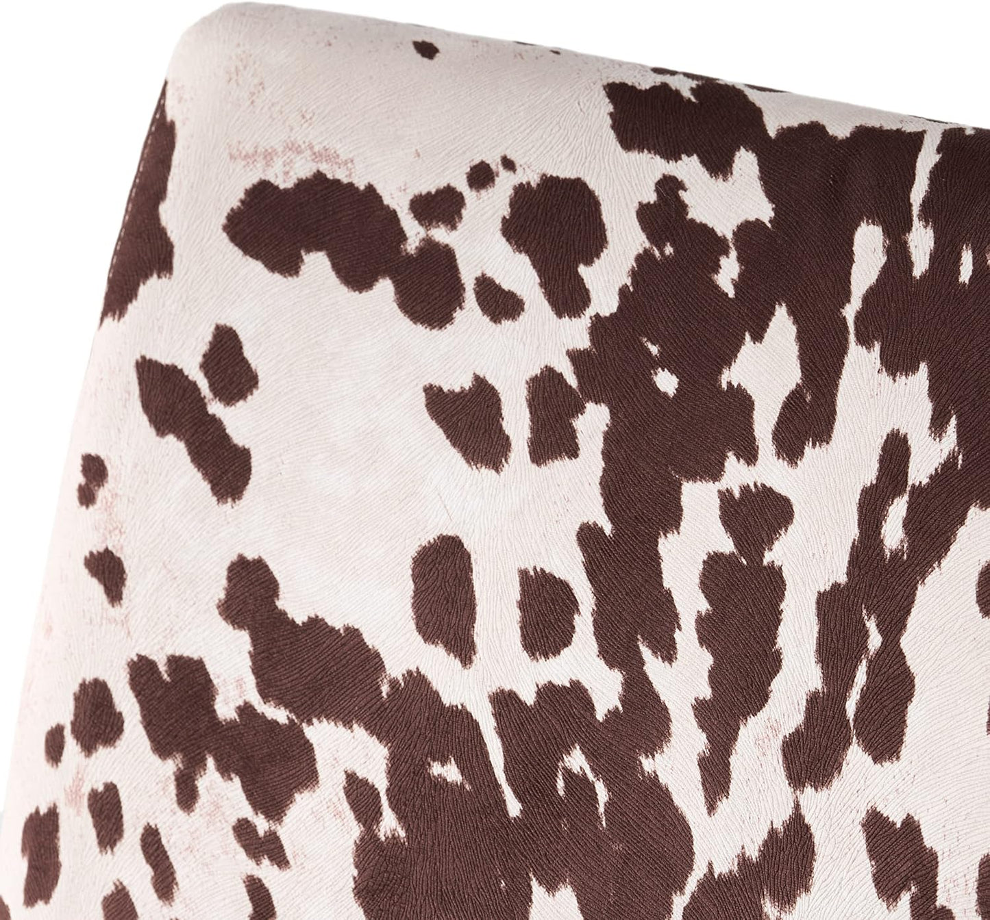 Kassi Fabric Dining Chair, Milk Cow 29.5D X 22.75W X 32.5H In