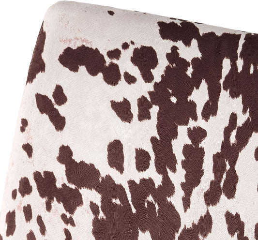 Kassi Fabric Dining Chair, Milk Cow 29.5D X 22.75W X 32.5H In