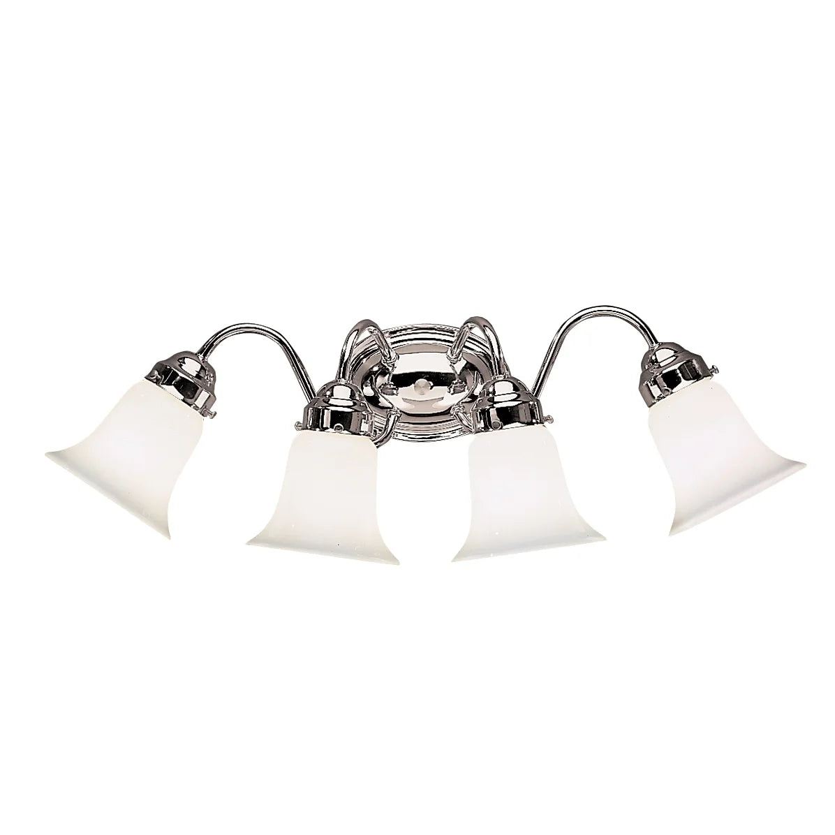 Lighting - Wall Mt Bath 4 Arm - 4 Light Bath Fixture - with Transitional