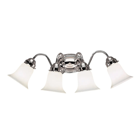 Lighting - Wall Mt Bath 4 Arm - 4 Light Bath Fixture - with Transitional