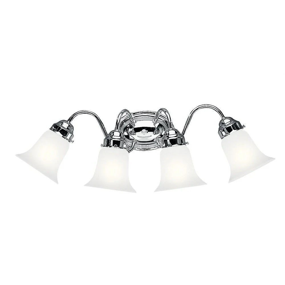 Lighting - Wall Mt Bath 4 Arm - 4 Light Bath Fixture - with Transitional