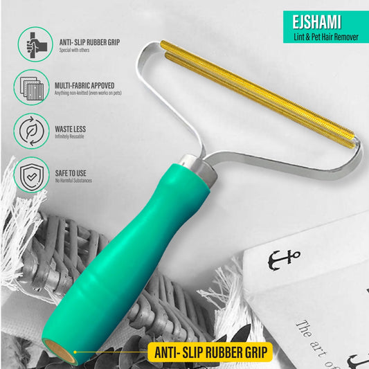 Reusable Pet Hair Remover for Carpet & Furniture Lint Remover Cat Hair Remover