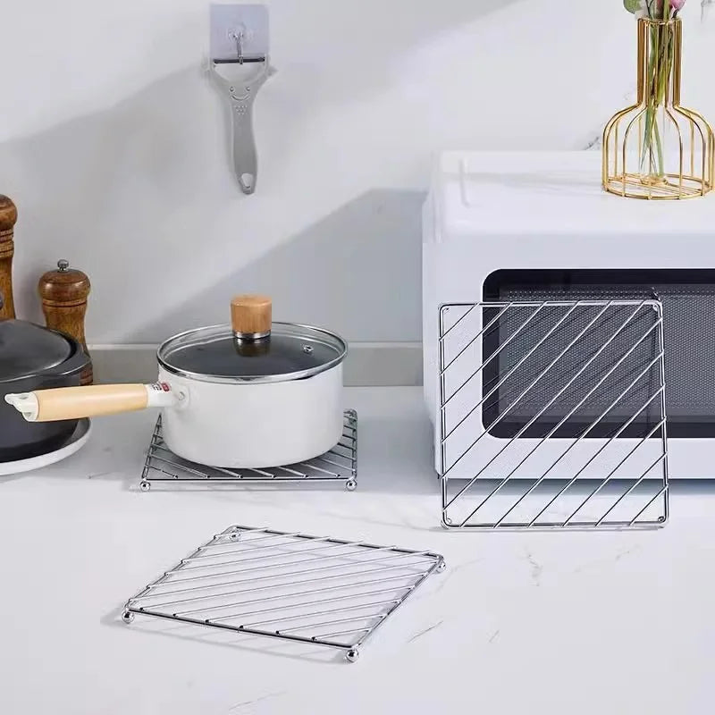 Stainless Steel Pot & Cup Coaster Mat