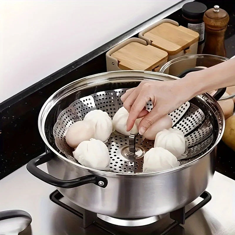 Stainless Steel Expandable Steamer Basket