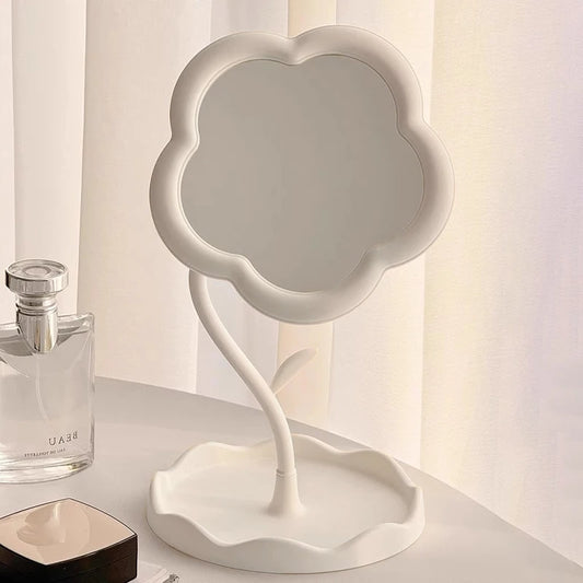Floral Desktop Dressing Mirror