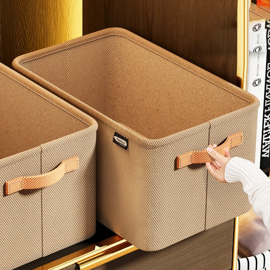 Thickened foldable clothes storage organizer